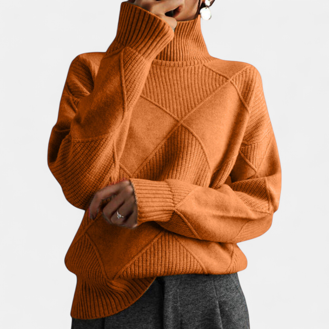LINLEY | Luxe Ribbed Turtleneck Pullover