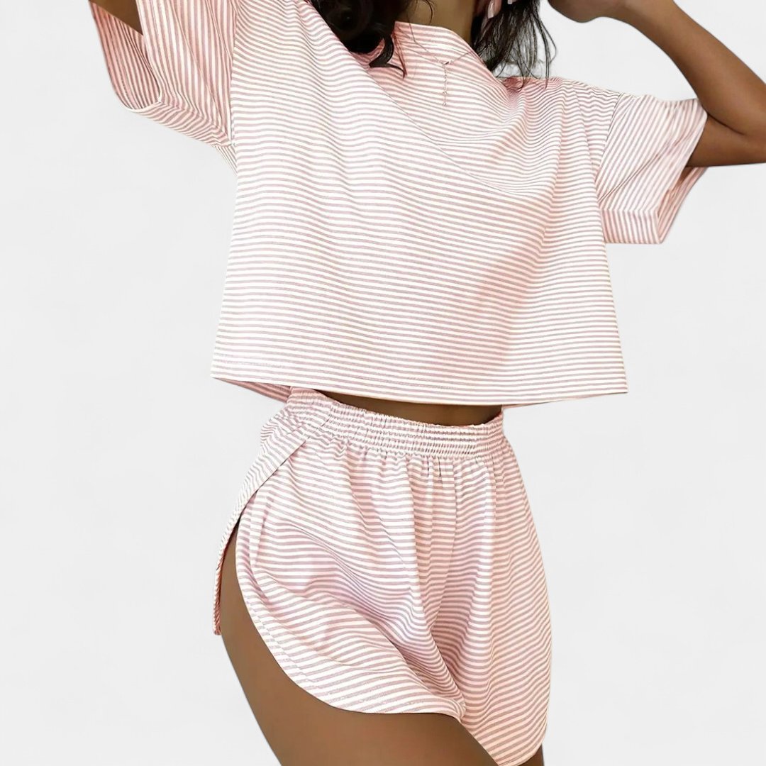BREEANA | Soft Knit Lounge Pajama Set