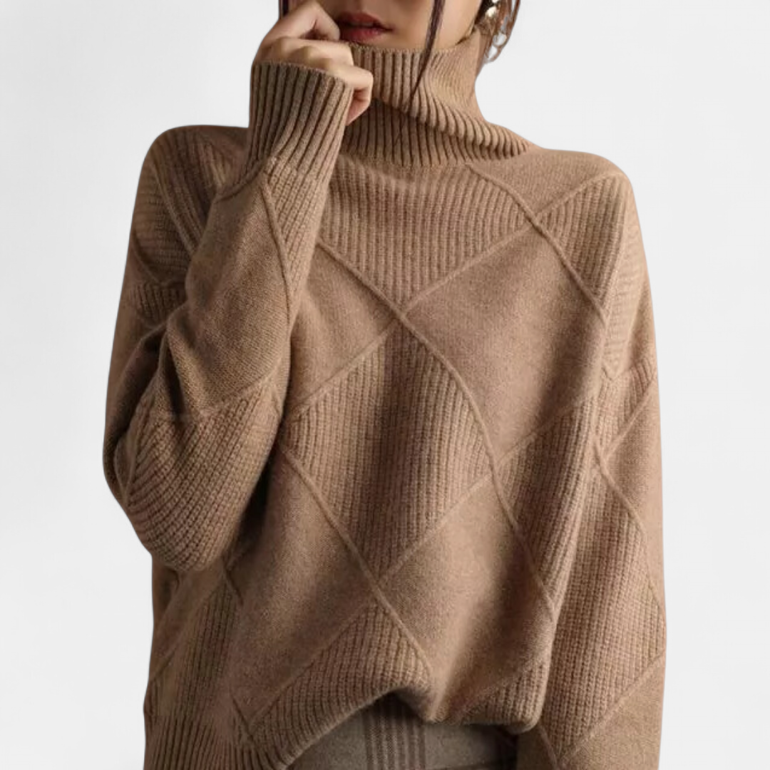 LINLEY | Luxe Ribbed Turtleneck Pullover