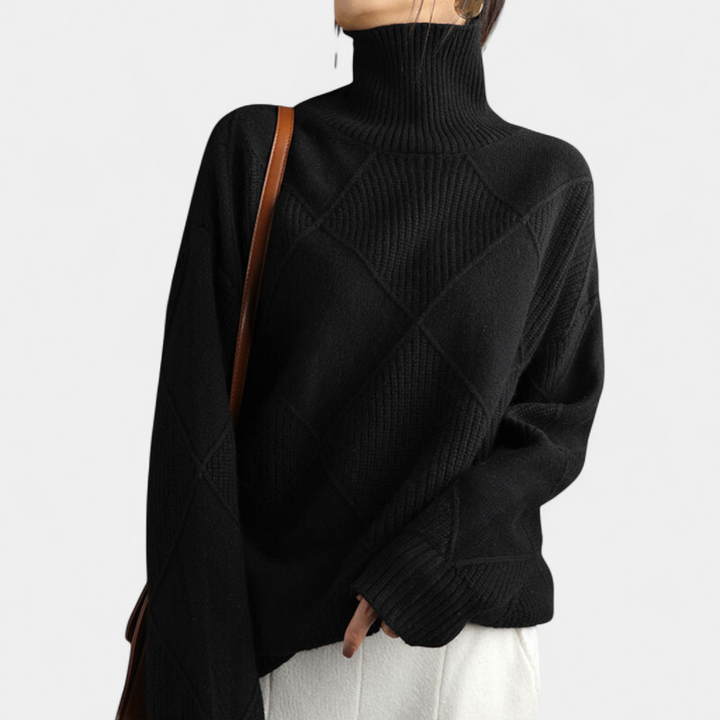 LINLEY | Luxe Ribbed Turtleneck Pullover