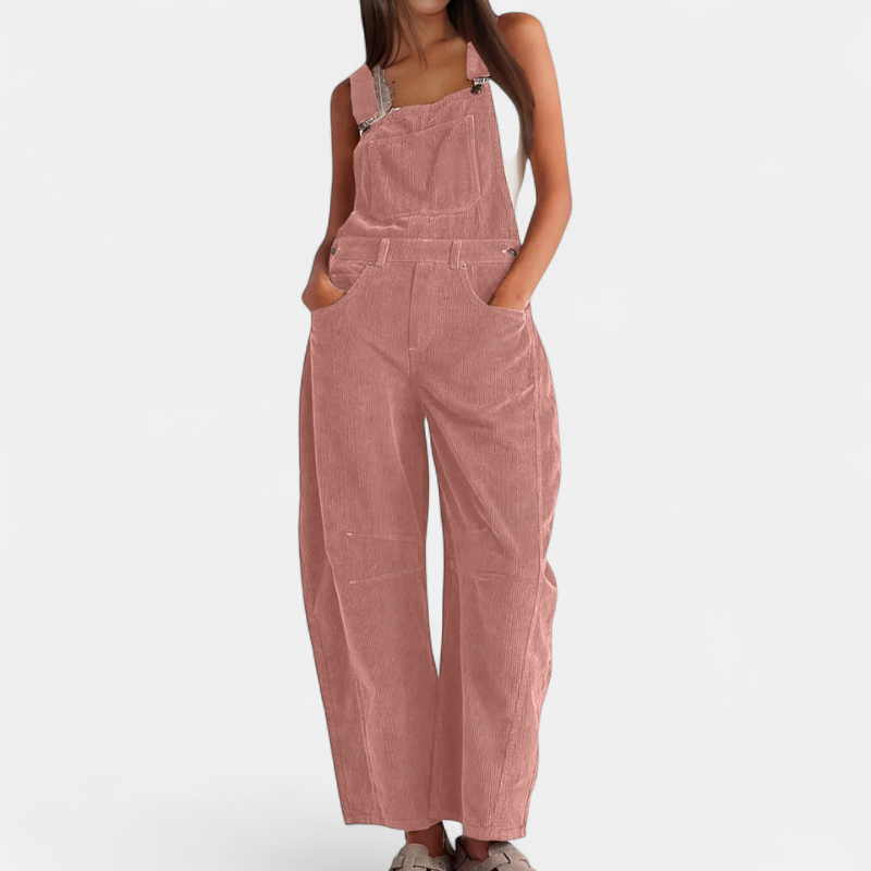 ROSALYN | Effortless Wide Leg Overalls Jumpsuit