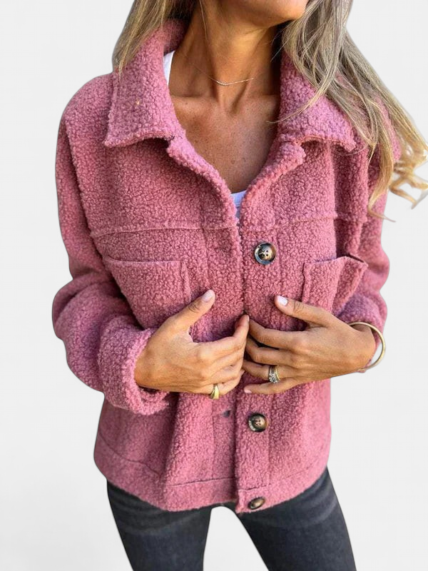 MOIRA | Relaxed Fit Fleece Jacket
