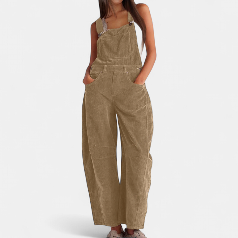 ROSALYN | Effortless Wide Leg Overalls Jumpsuit