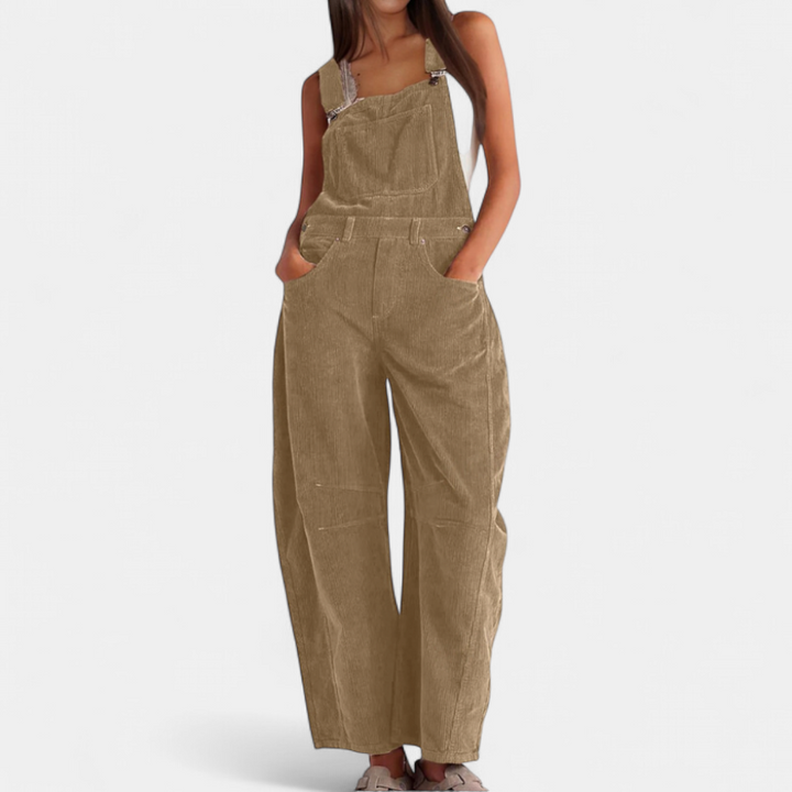 ROSALYN | Effortless Wide Leg Overalls Jumpsuit
