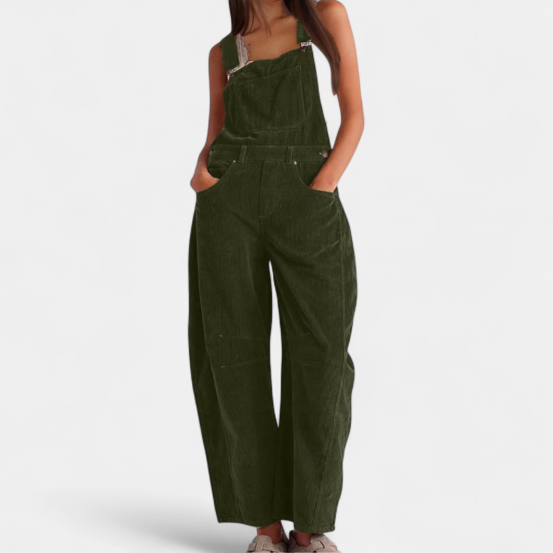 ROSALYN | Effortless Wide Leg Overalls Jumpsuit