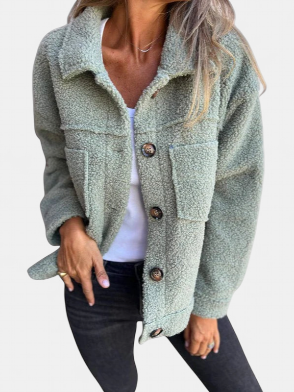 MOIRA | Relaxed Fit Fleece Jacket
