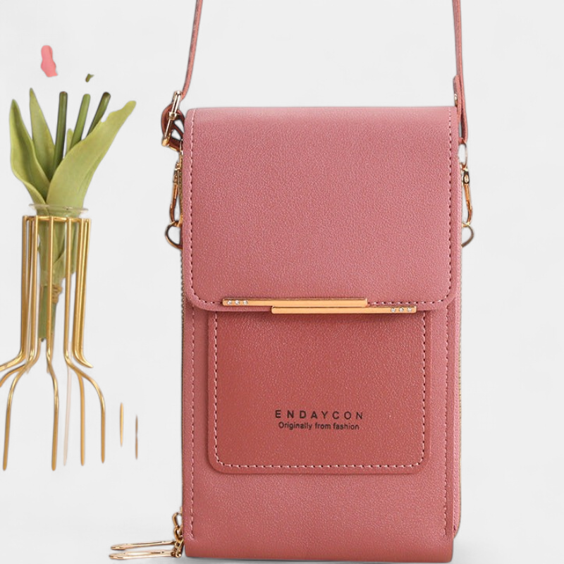 CORA | Stylish Mobile Phone Messenger Bag with Touch Screen
