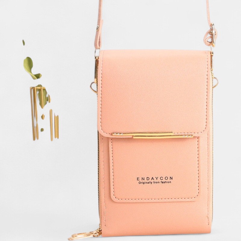 CORA | Stylish Mobile Phone Messenger Bag with Touch Screen