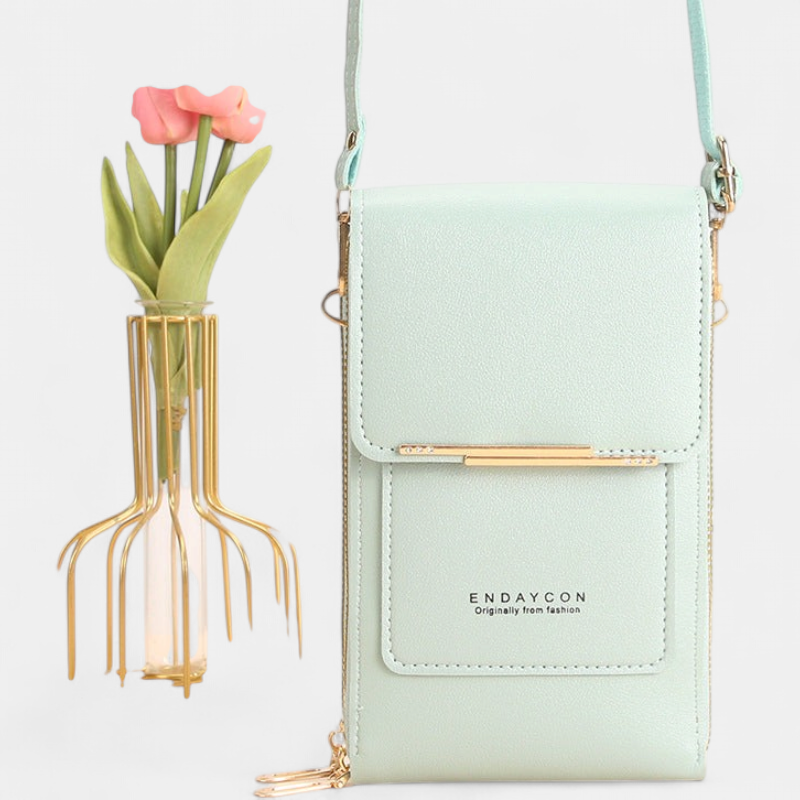 CORA | Stylish Mobile Phone Messenger Bag with Touch Screen