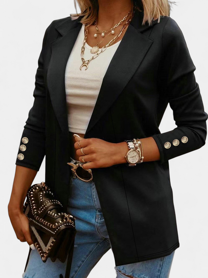 ODIN | Casual Long Sleeve Open Front Blazer