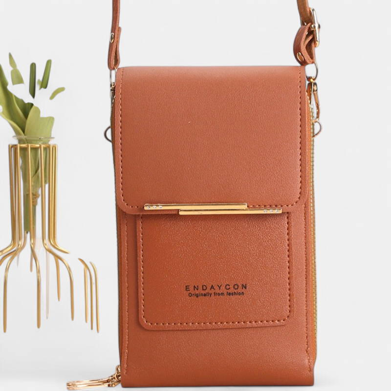 CORA | Stylish Mobile Phone Messenger Bag with Touch Screen