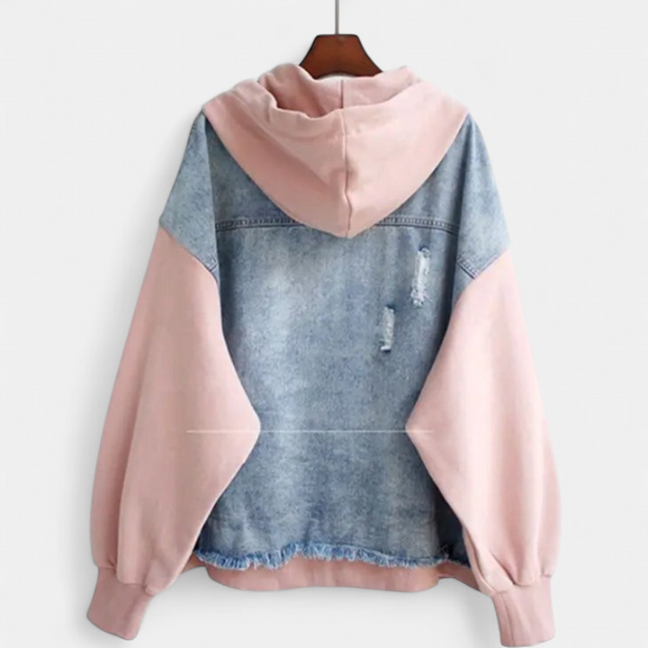MIRA | Dual-Tone Denim Jacket