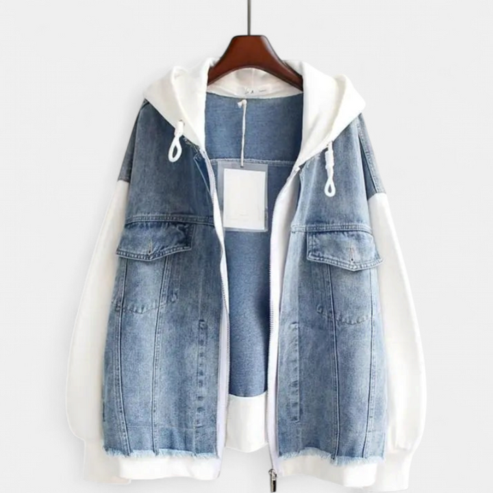 MIRA | Dual-Tone Denim Jacket