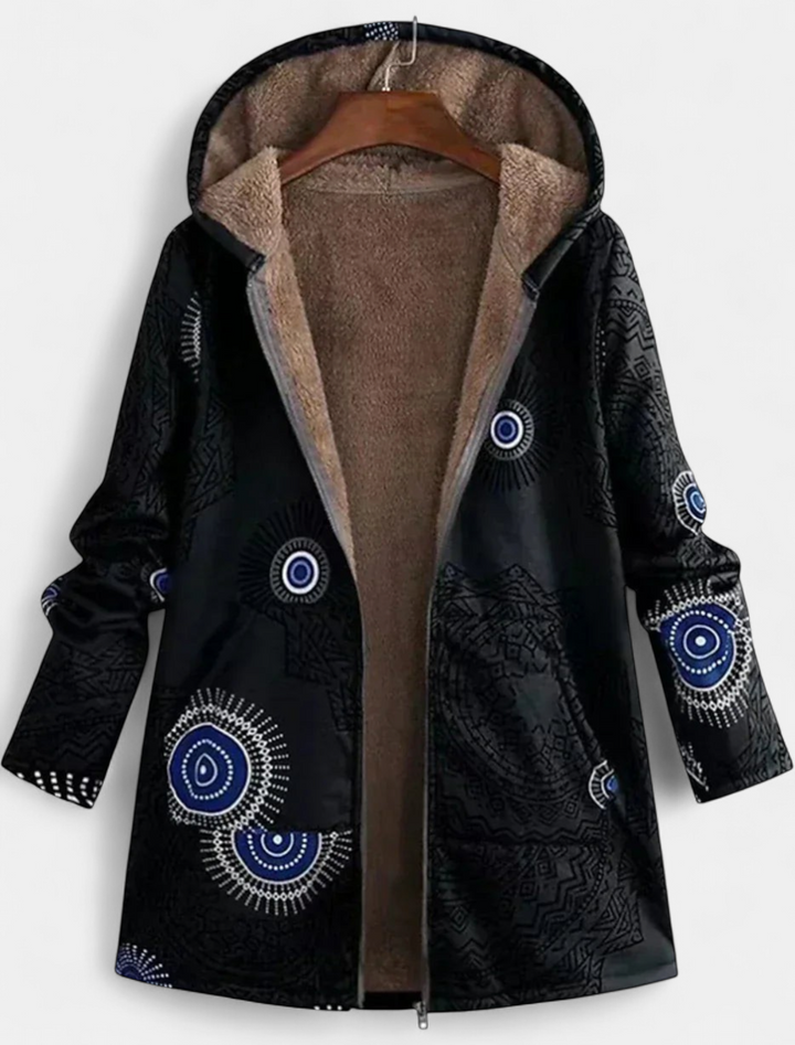 ZAHARA | Artistic Fleece-Lined Jacket
