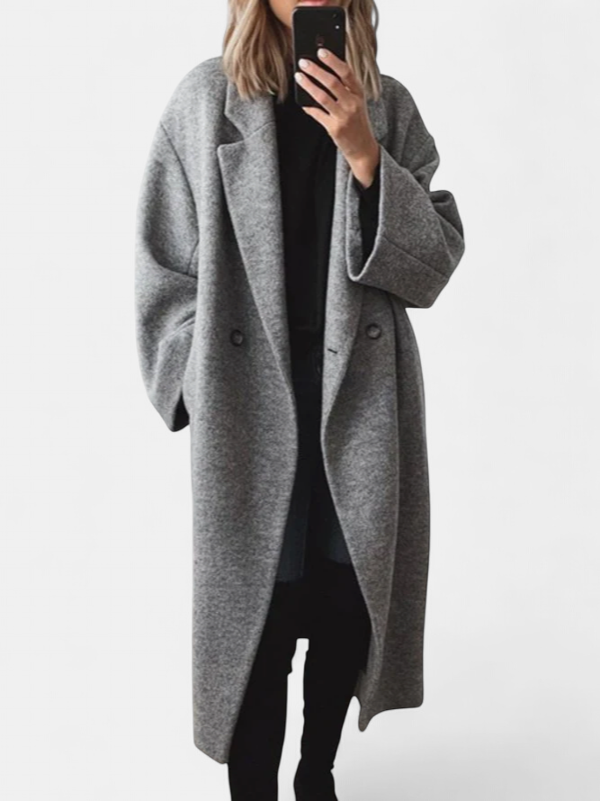 FIONA | Classic Tailored Overcoat