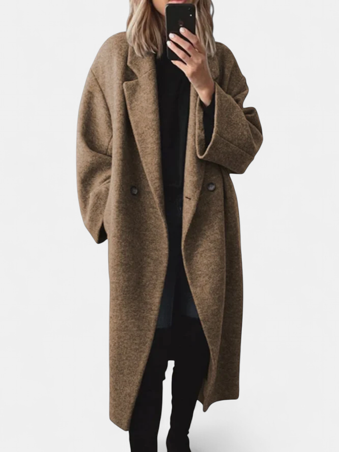 FIONA | Classic Tailored Overcoat