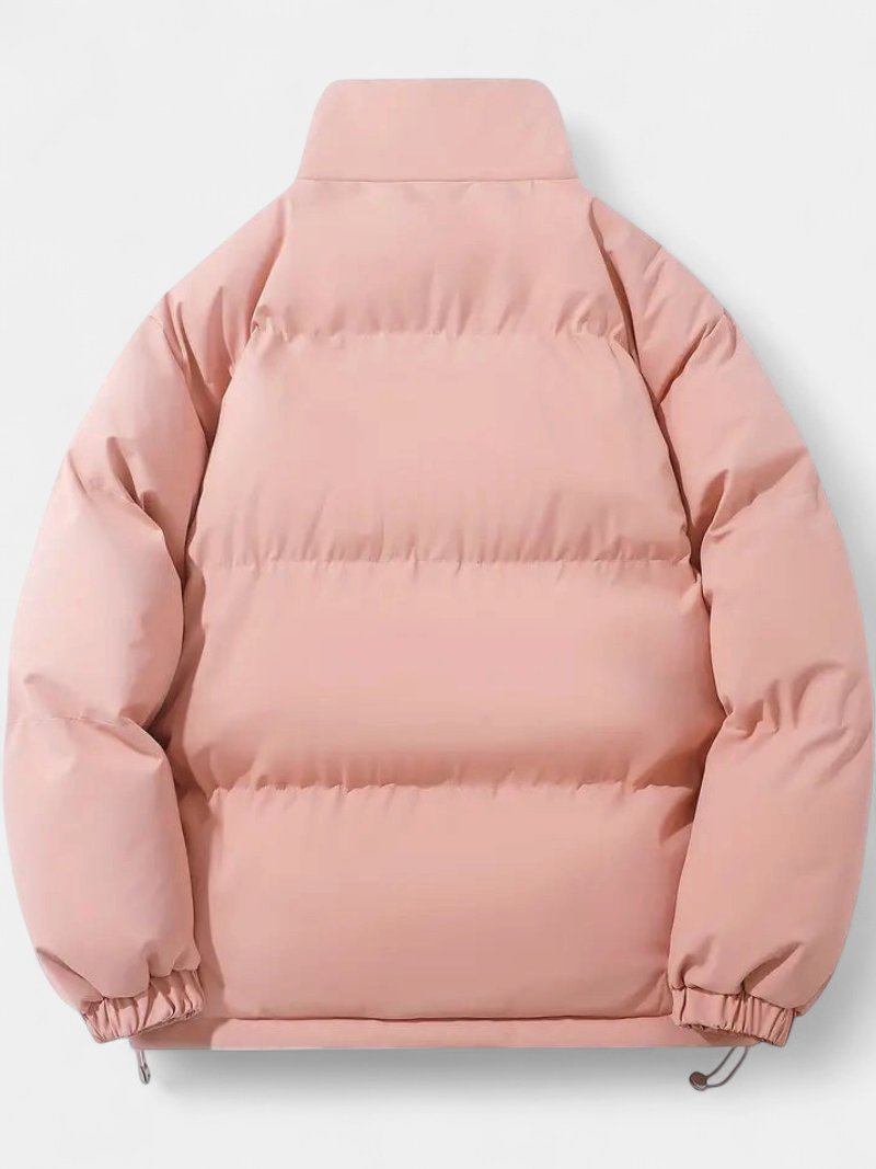 Women's Hooded Winter Puffer Jacket, Oversized Drawcord Hem