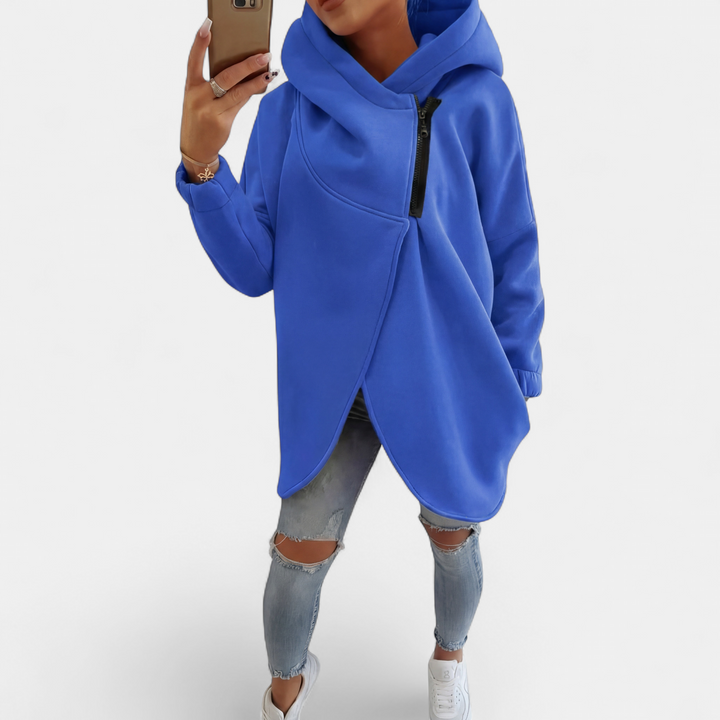 VANIA | Plus Size Half-Zip Pullover Hoodie
