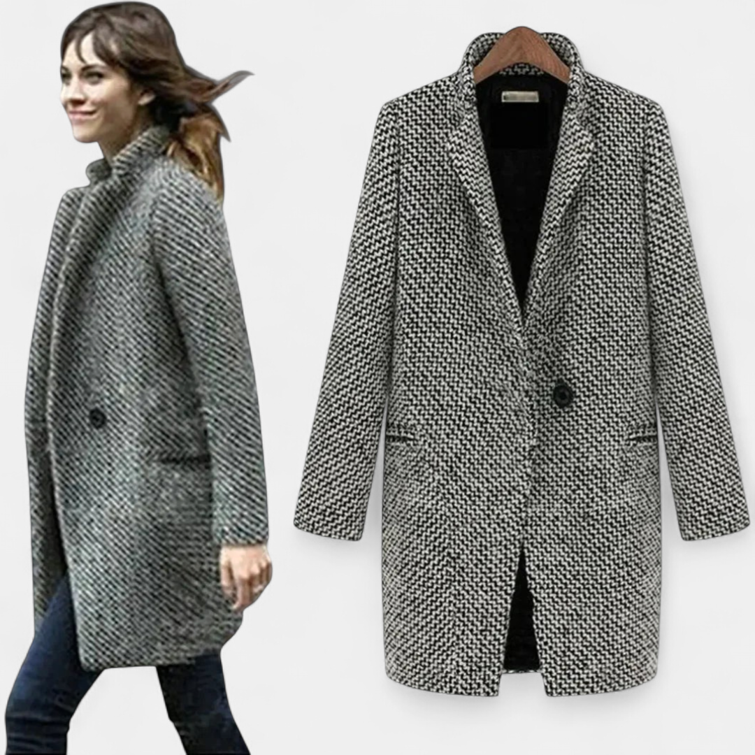 AMARA | Long Wool Coat