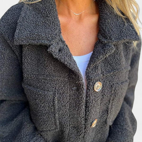 MOIRA | Relaxed Fit Fleece Jacket