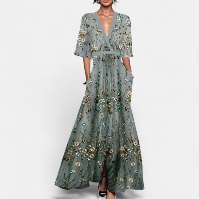 SOFIA | Elegant Loose Floral Dress