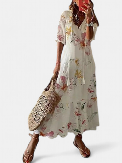 CASSIA | Boho Tummy Coverage Dress