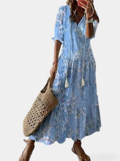 CASSIA | Boho Tummy Coverage Dress