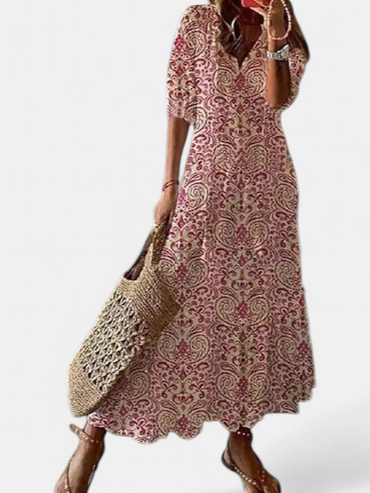 CASSIA | Boho Tummy Coverage Dress